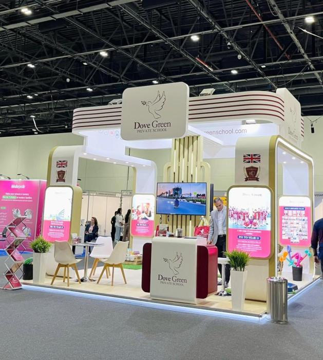 Exhibition stand builder Dubai | Dove Green | The School & Nursery Shows