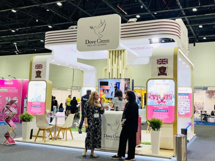 Exhibition stand builder Dubai | Dove Green | The School & Nursery Shows