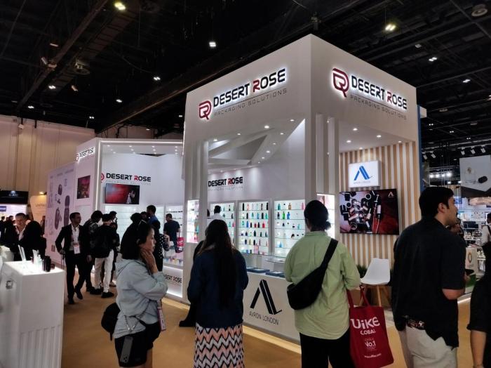 Exhibition stand builder Dubai |  Desert Rose Packaging Solutions | Beautyworld Middle East 2024