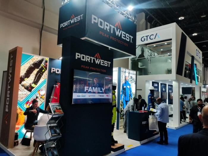 Exhibition stand builder Dubai | PORTWEST | ADIPEC 2024