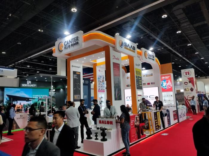 Exhibition stand builder Dubai | Canter Fluid Power | ADIPEC 2024