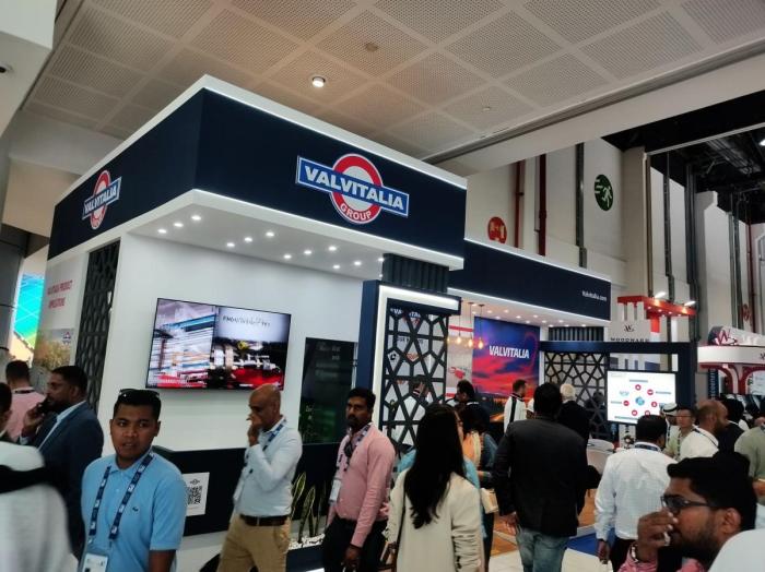 Exhibition stand builder Dubai | Valvitalia | ADIPEC 2024