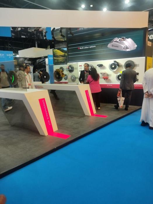 Exhibition stand builder Dubai | Brembo | automechanikadubai 2024