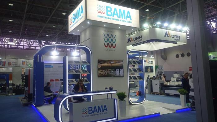 Exhibition stand builder Dubai | Bama | SteelFab 2025