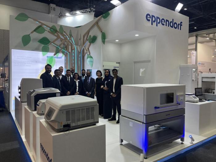 Exhibition stand builder Dubai | Eppendorf | Medlab 2025