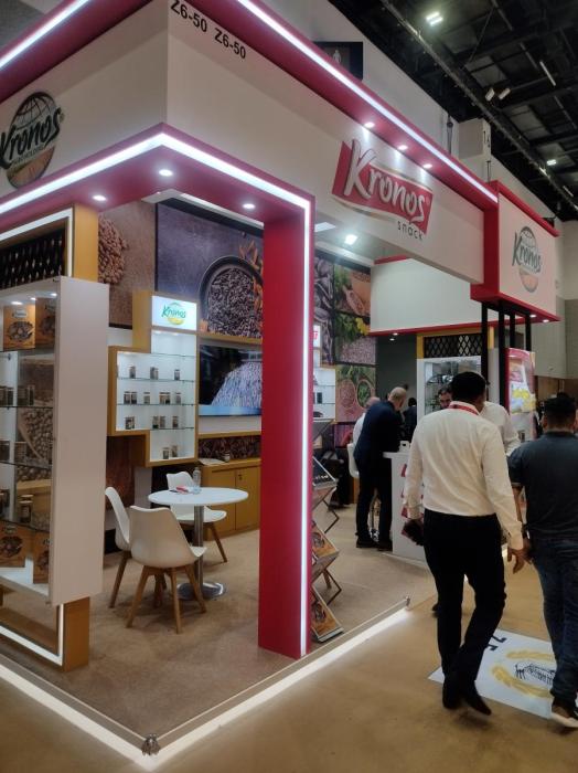 Exhibition stand builder Dubai | Kronos | Gulfood 2025