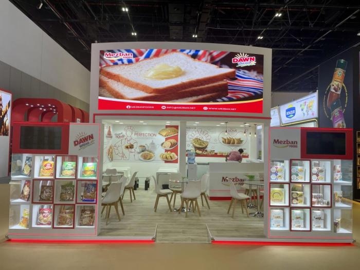 Exhibition stand builder Dubai | Mezban | Gulfood 2025