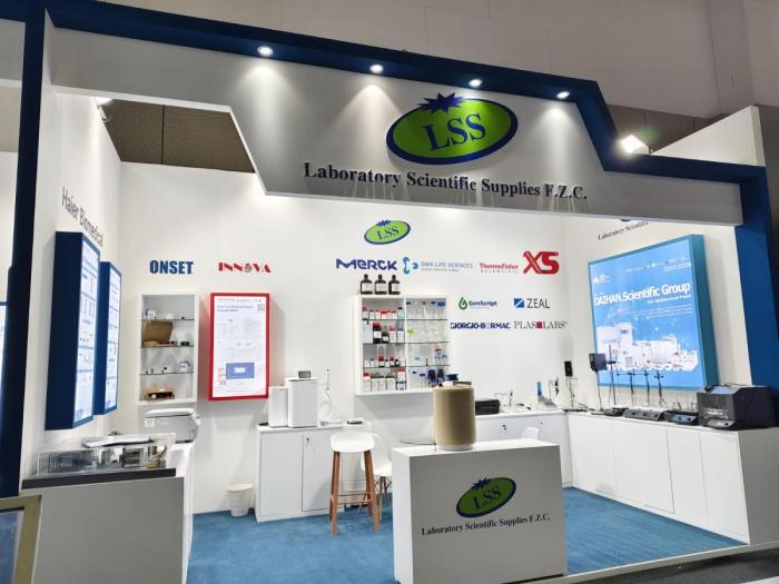 Exhibition stand builder Dubai | Meslo | LSS | Medlab 2025