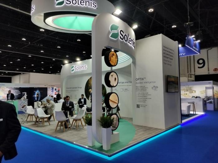 Exhibition stand builder Dubai | BW Solenis | Paperonshow 2025