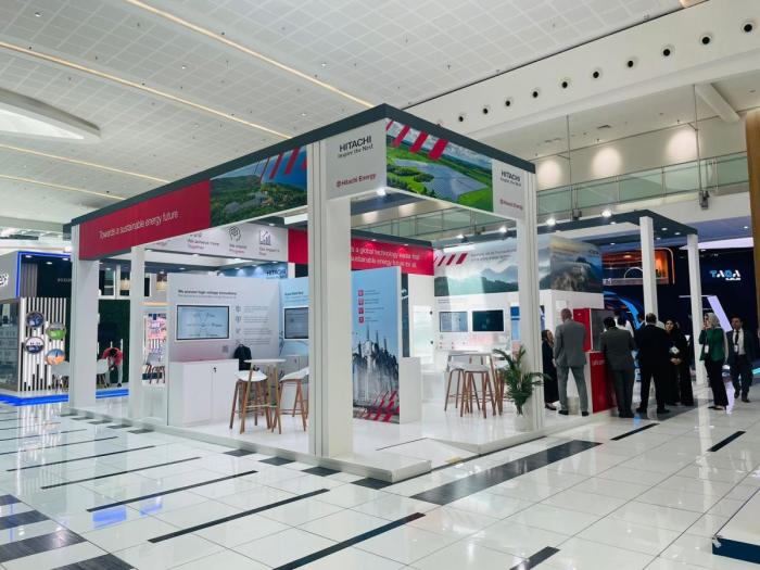 Exhibition stand builder Dubai | Hitachi | WUC 2024