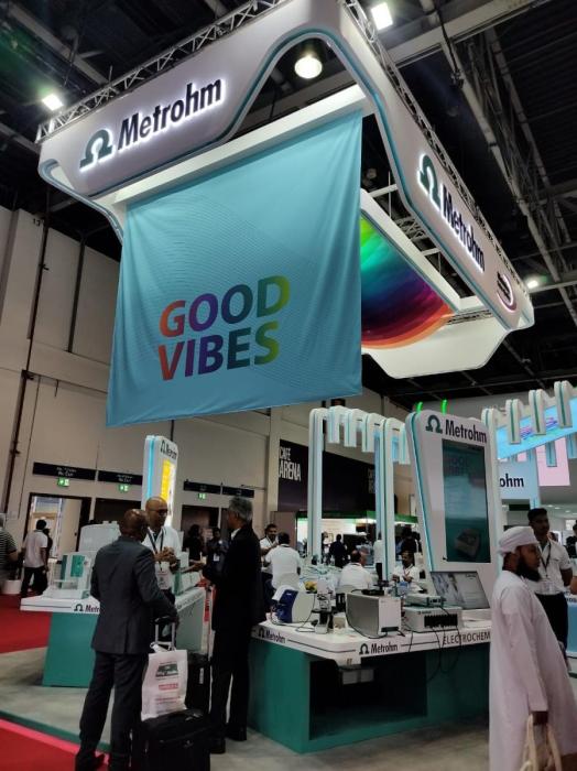 Exhibition stand builder Dubai | Metrohm | ArabLab 2024