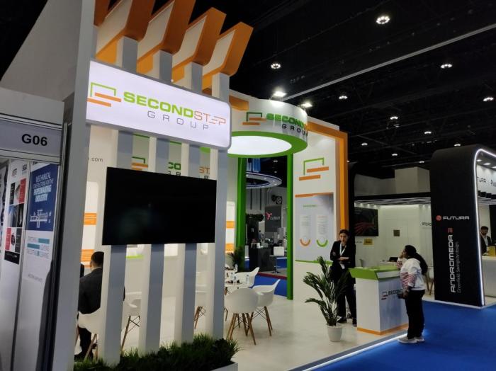 Exhibition stand builder Dubai | BW Second Step | Paperonshow 2025