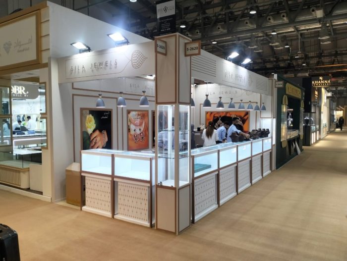 Exhibition stand builder Dubai | Sila | Watch & Jewellery Middle East Show 2025